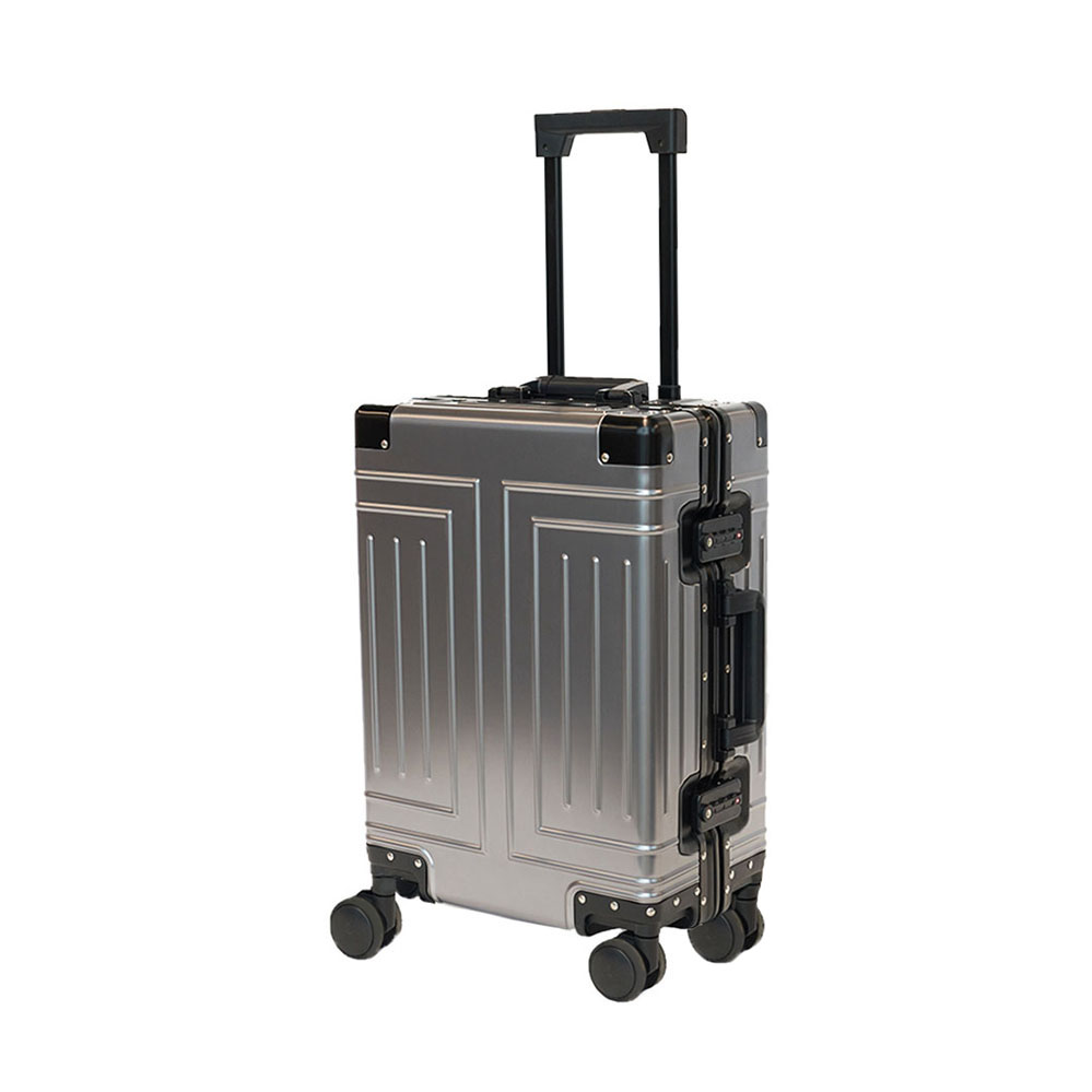 Alezar Lux Алюминиевый чемодан Серый 24